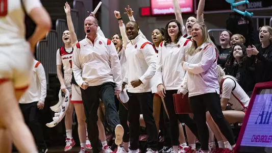 Ball State Women's Basketball vs. Miami (Bench Celebration)