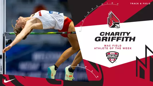 Charity Griffith, MAC Field Athlete of the Week