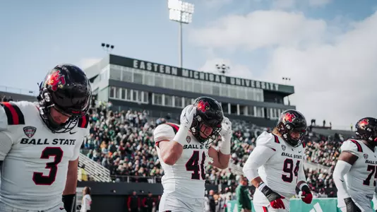 Layne Hatcher, Cole Pearce, Jack Sape and Corey Stewart at Eastern
