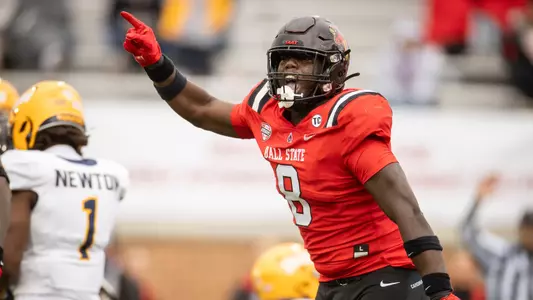 The Ball State football team competes against the Toledo Rockets on Saturday, October 12, 2023 at Scheumann Stadium.