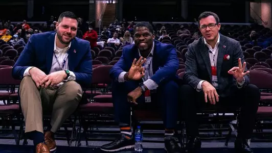 Jeff Mitchell, Haven Fields, Alex Perry at MAC Championship