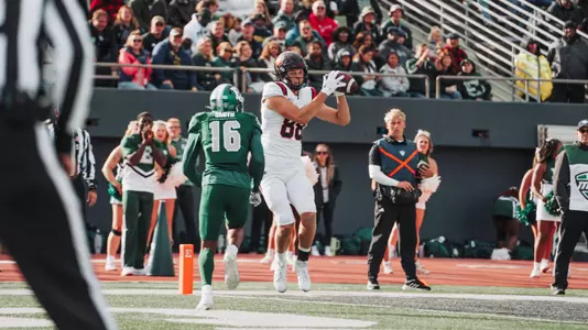 Tanner Koziol touchdown catch at Eastern Michigan