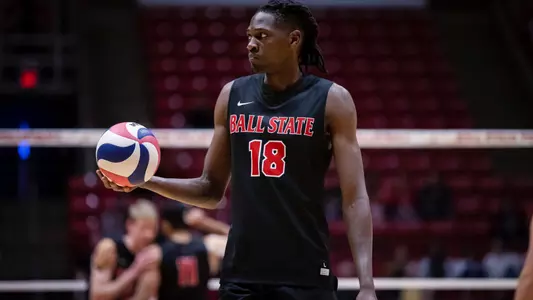 Ball State men's volleyball vs. BYU.