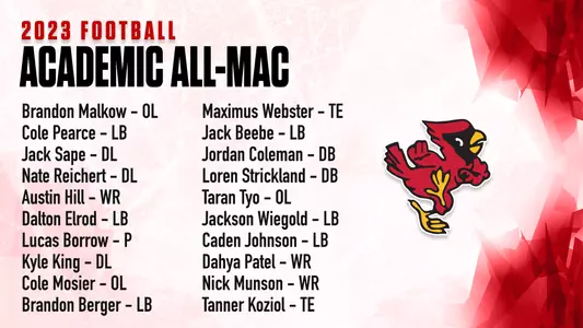Football Academic All-MAC
