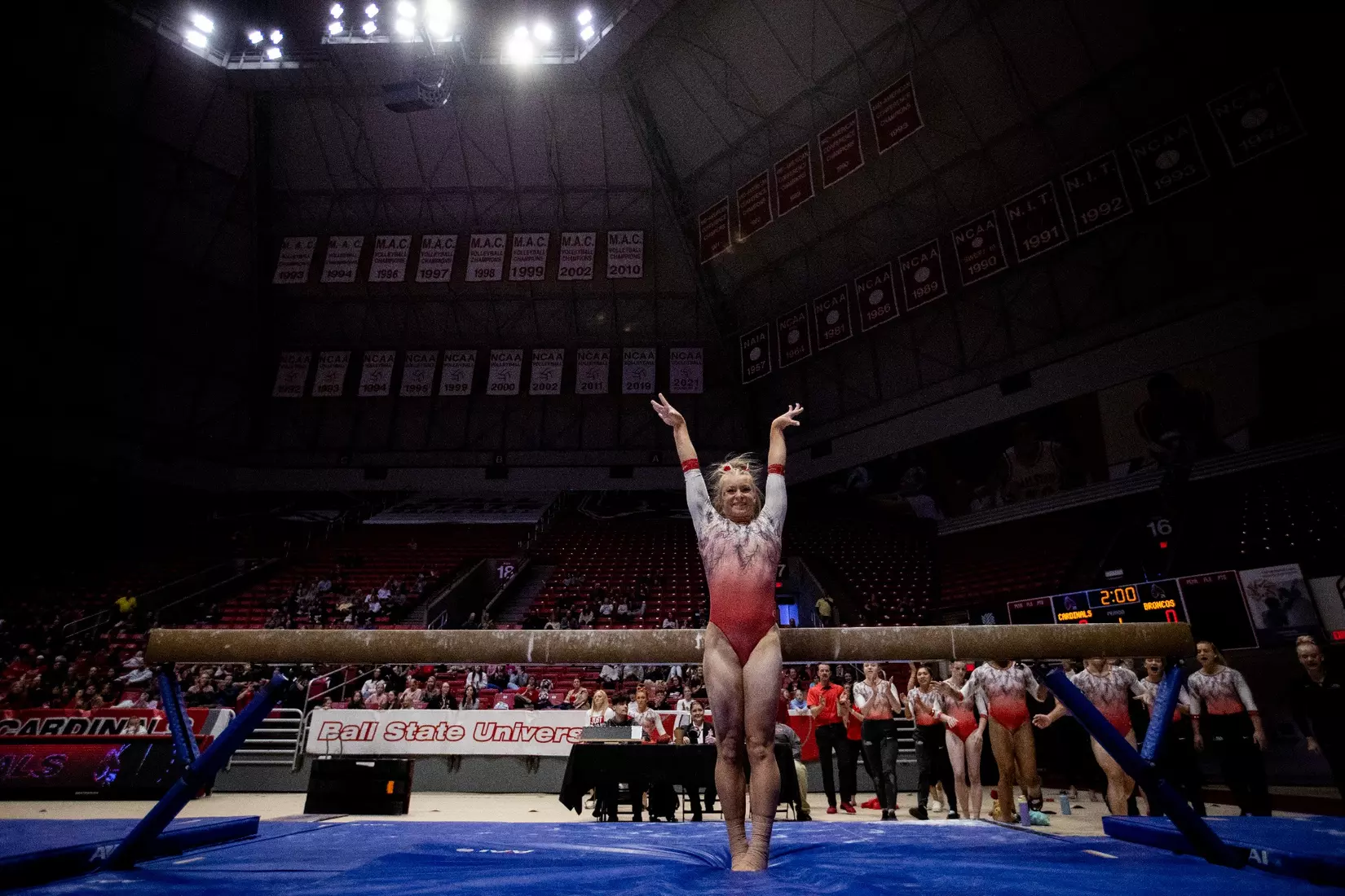 Ball State gymnastics vs. Western Michigan - 2023 Senior Day
