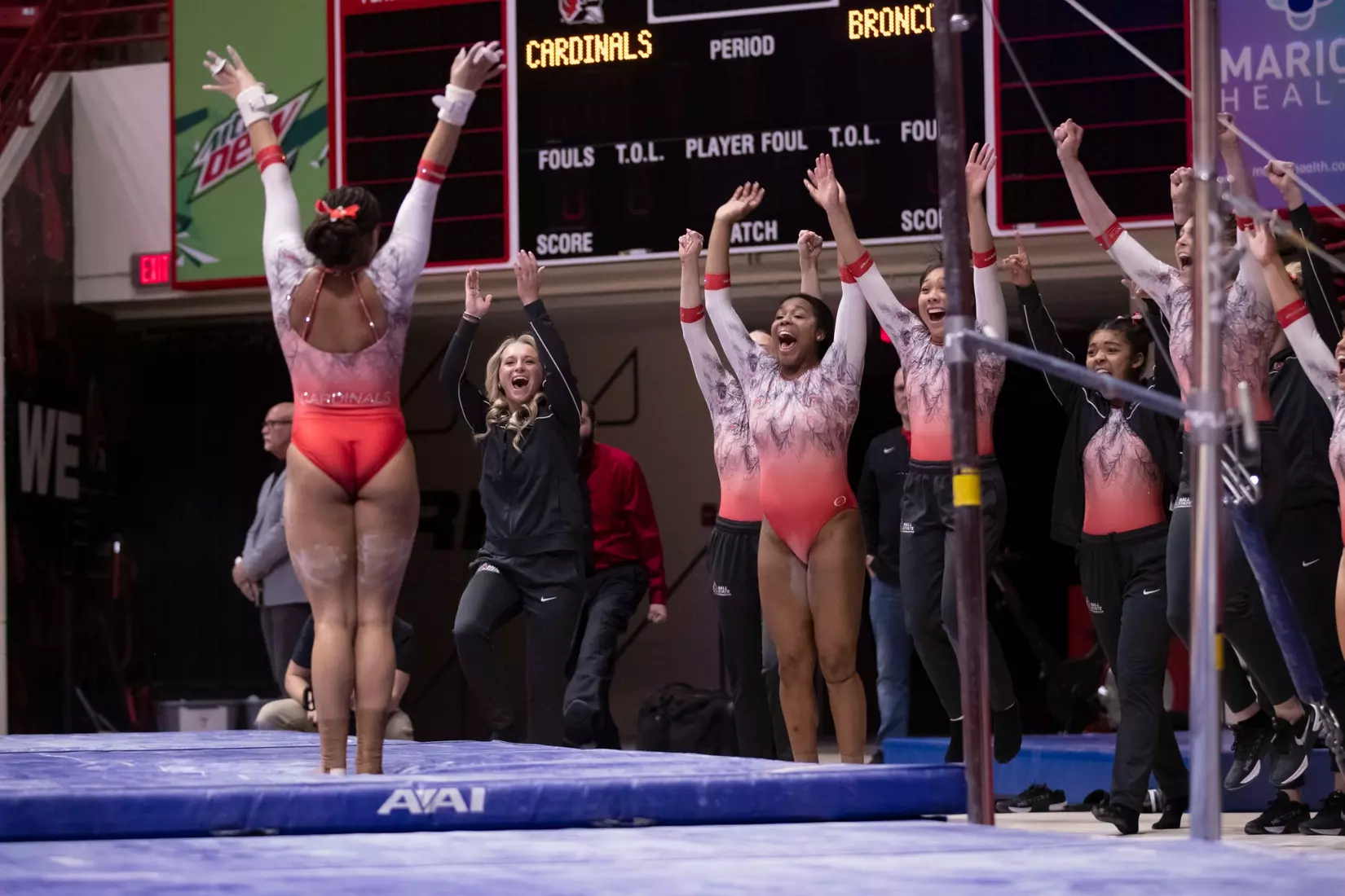 Ball State gymnastics vs. Western Michigan - 2023 Senior Day