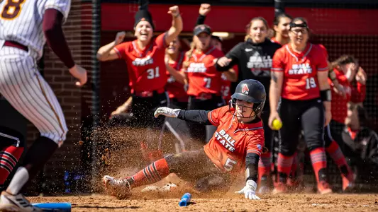 Remington Ross Sliding Into Home