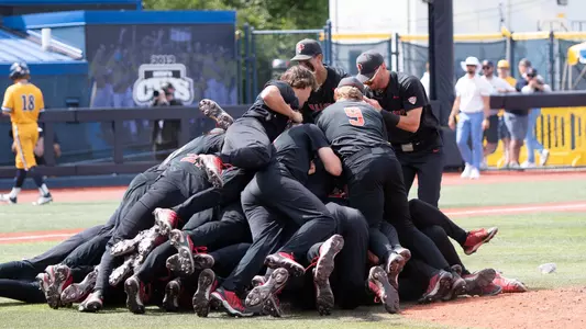 2023 MAC Championship Dog Pile