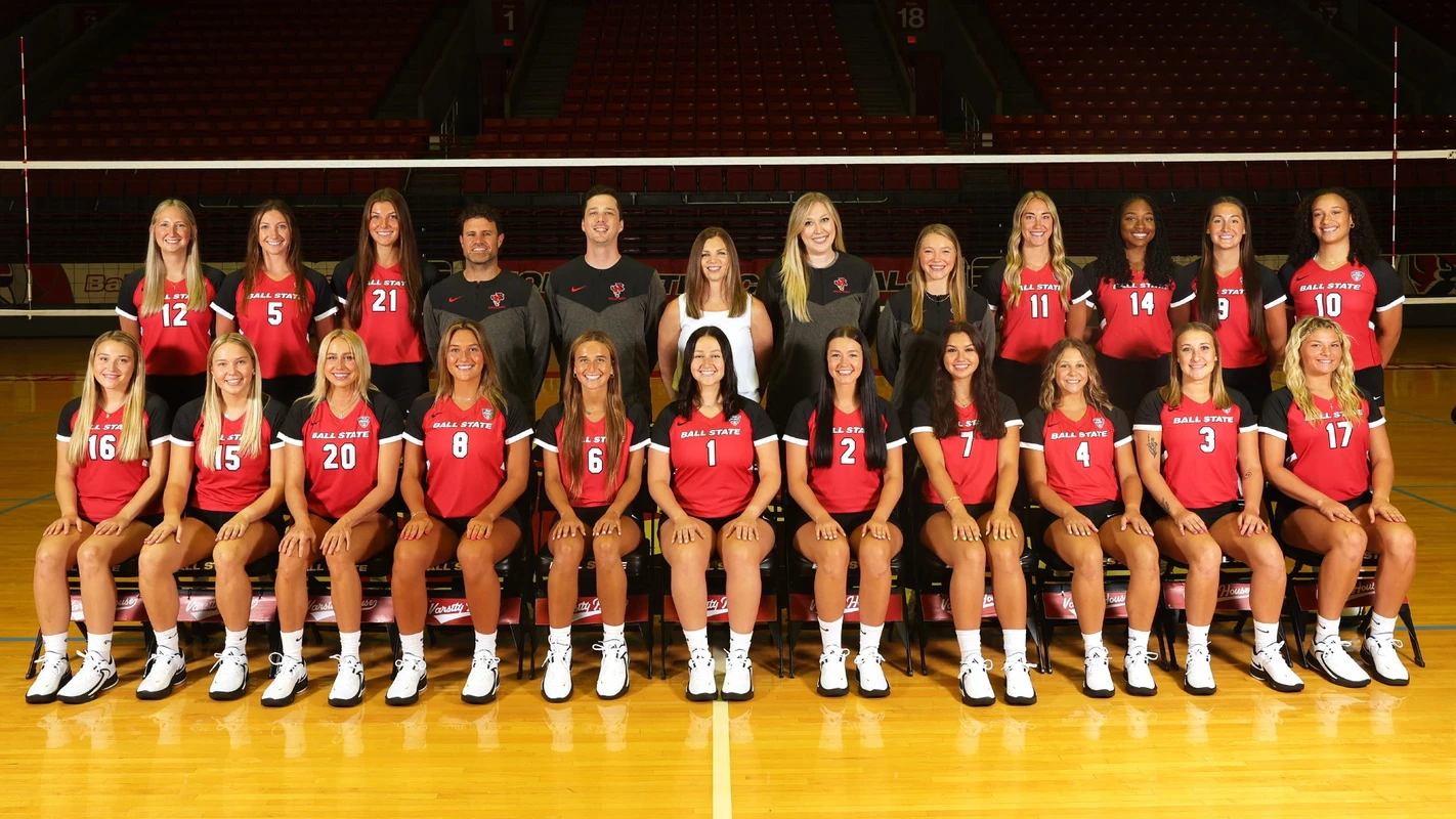 2023 Ball State Women's Volleyball Team Photo