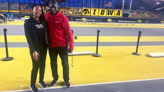 Coach Wheatley and Lauren Graham
