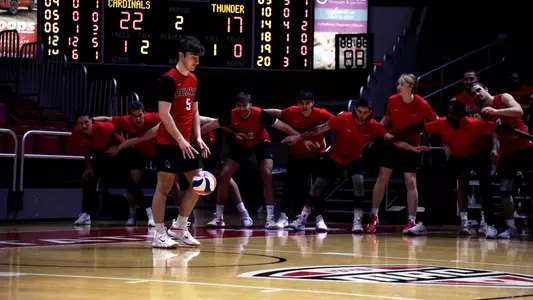 Ball State vs. Trine, Men's Volleyball