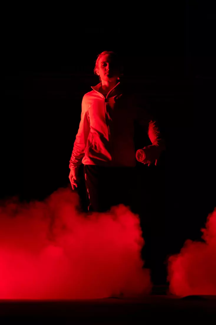 The Ball State gymnastic team hosts Bowling Green in Worthen Arena on Jan, 22. Photo by Samantha Blankenship / Ball State University