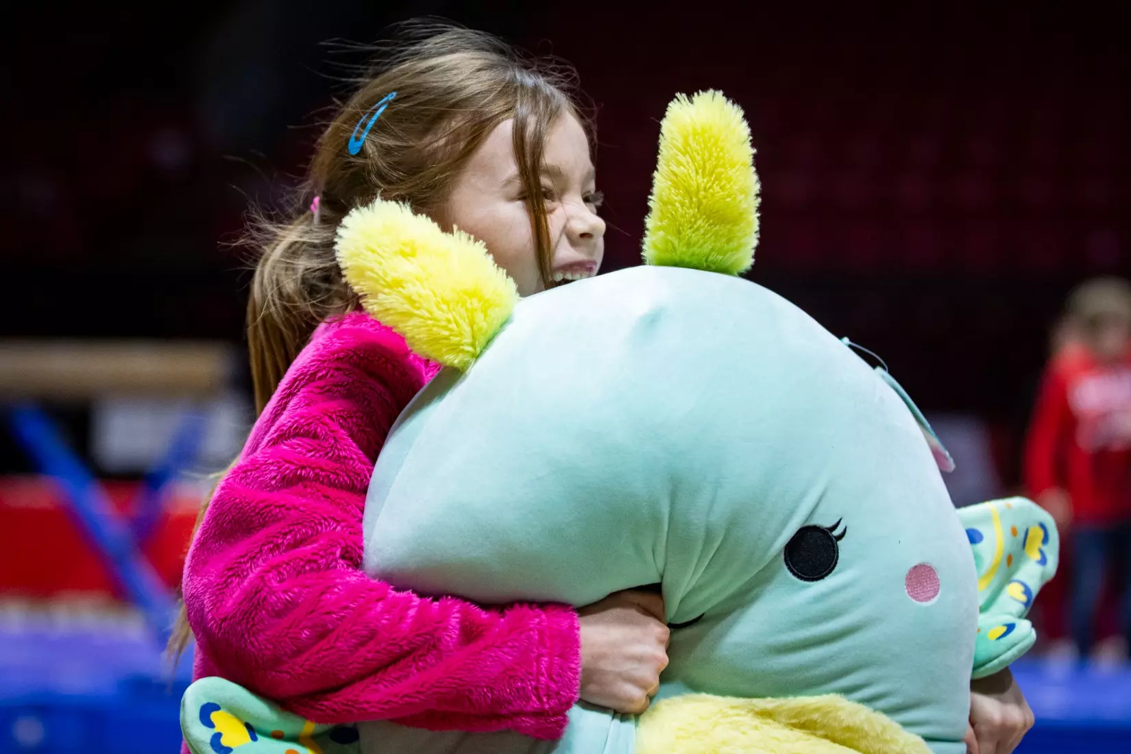 The Ball State gymnastic team hosts Bowling Green in Worthen Arena on Jan, 22. Photo by Samantha Blankenship / Ball State University