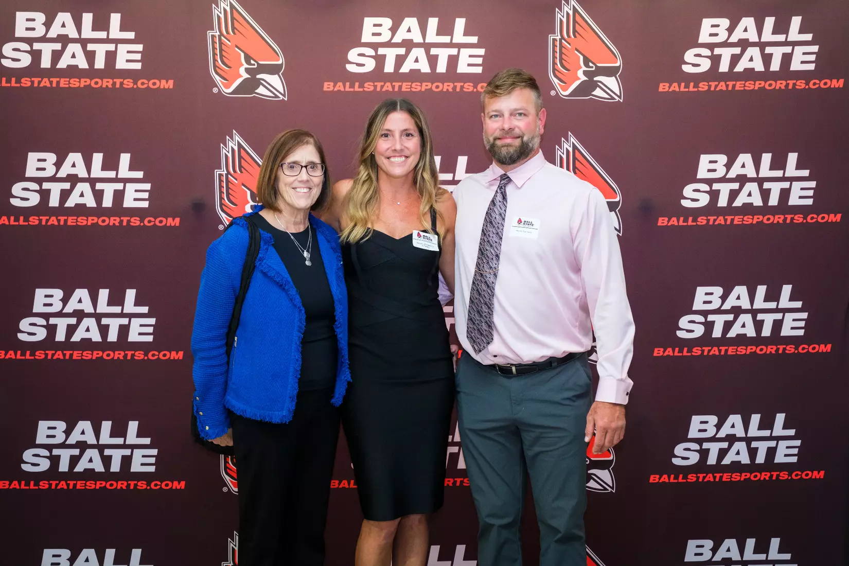 The Ball State Athletic Hall of Fame induction ceremony and banquet takes place in Worthen Arena on October 4, 2024. Photo by Bobby Ellis/Ball State University