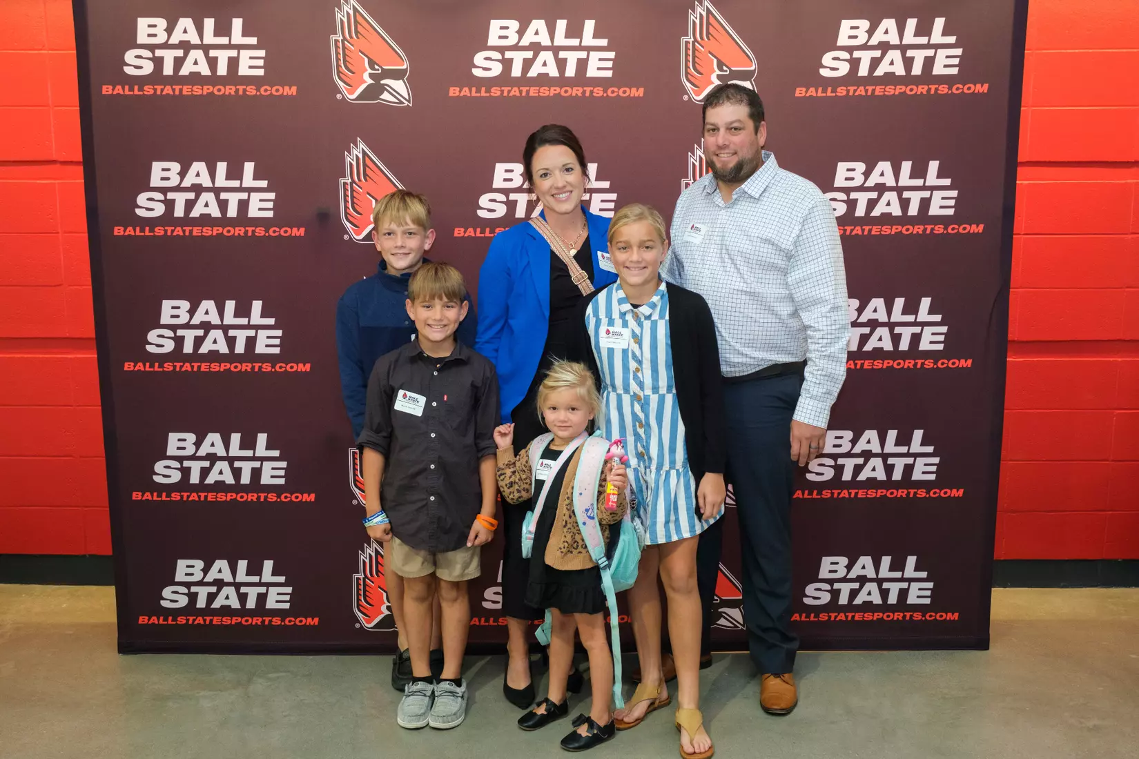 The Ball State Athletic Hall of Fame induction ceremony and banquet takes place in Worthen Arena on October 4, 2024. Photo by Bobby Ellis/Ball State University