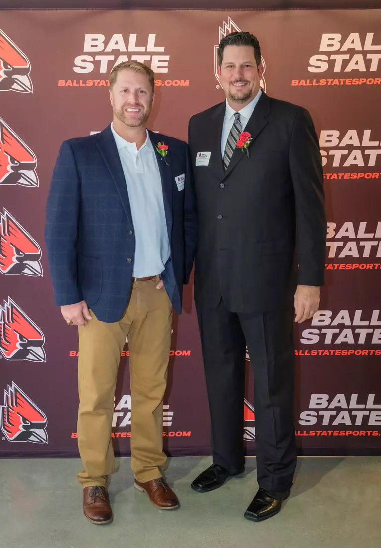 The Ball State Athletic Hall of Fame induction ceremony and banquet takes place in Worthen Arena on October 4, 2024. Photo by Bobby Ellis/Ball State University