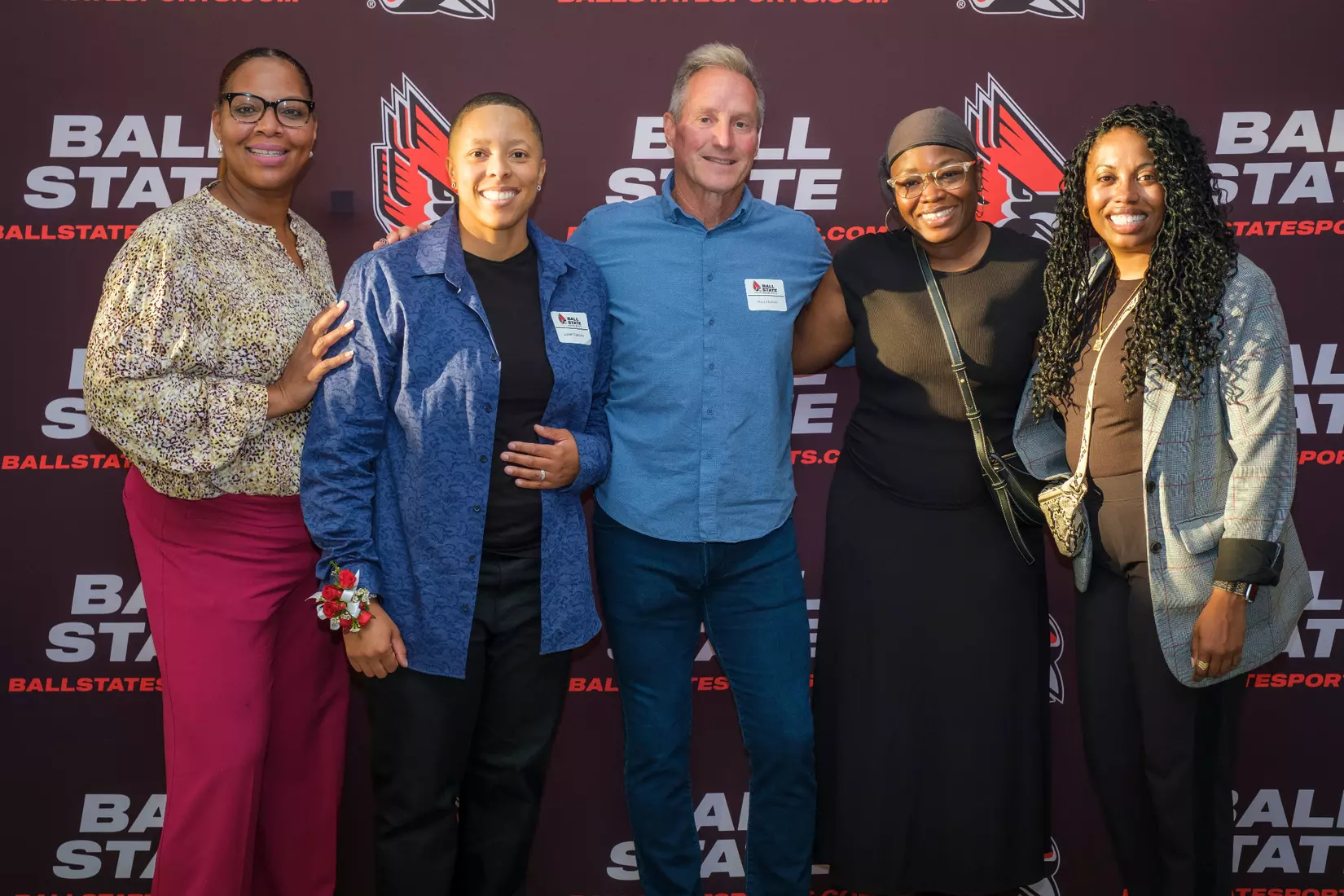 The Ball State Athletic Hall of Fame induction ceremony and banquet takes place in Worthen Arena on October 4, 2024. Photo by Bobby Ellis/Ball State University