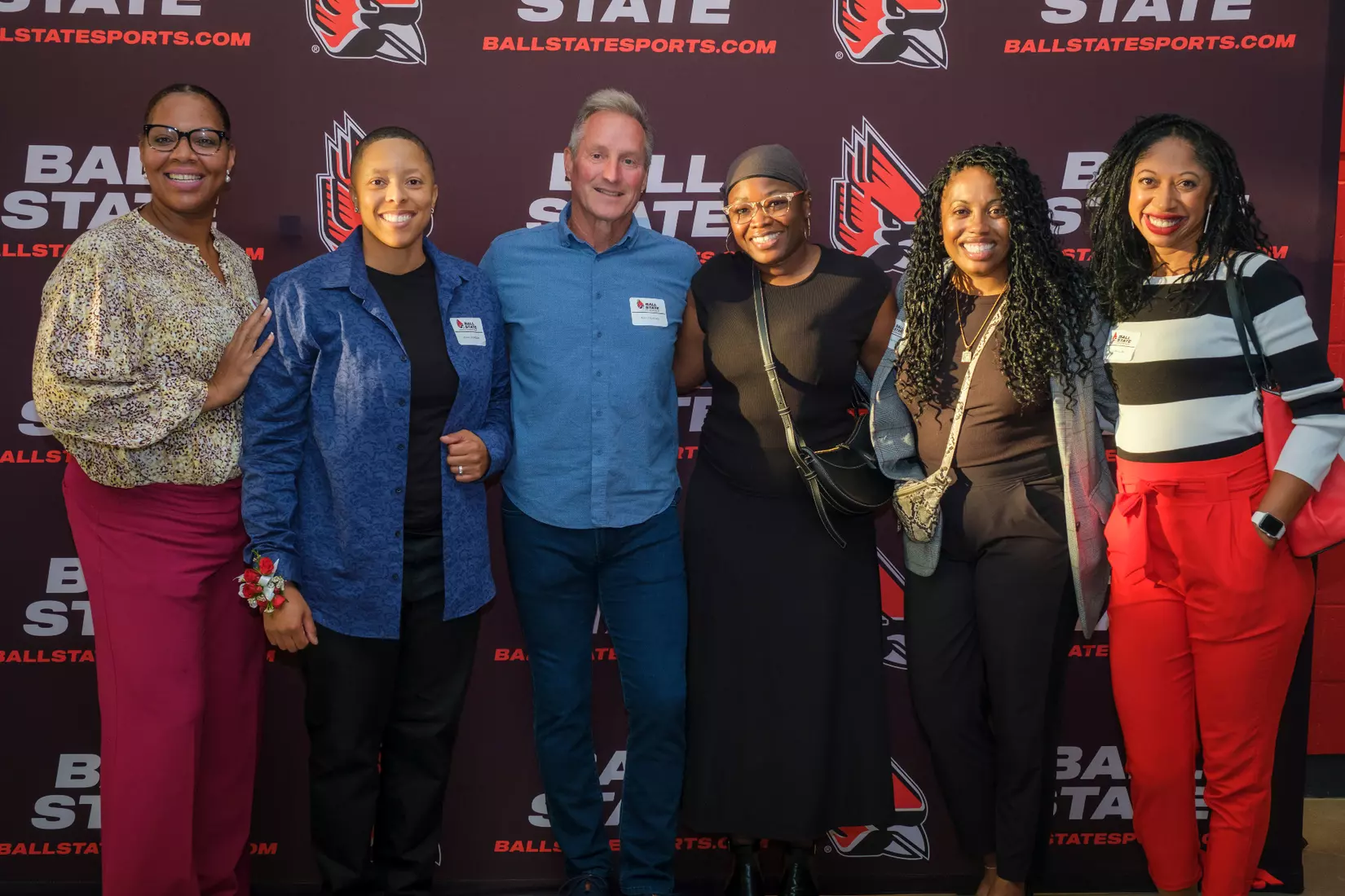 The Ball State Athletic Hall of Fame induction ceremony and banquet takes place in Worthen Arena on October 4, 2024. Photo by Bobby Ellis/Ball State University