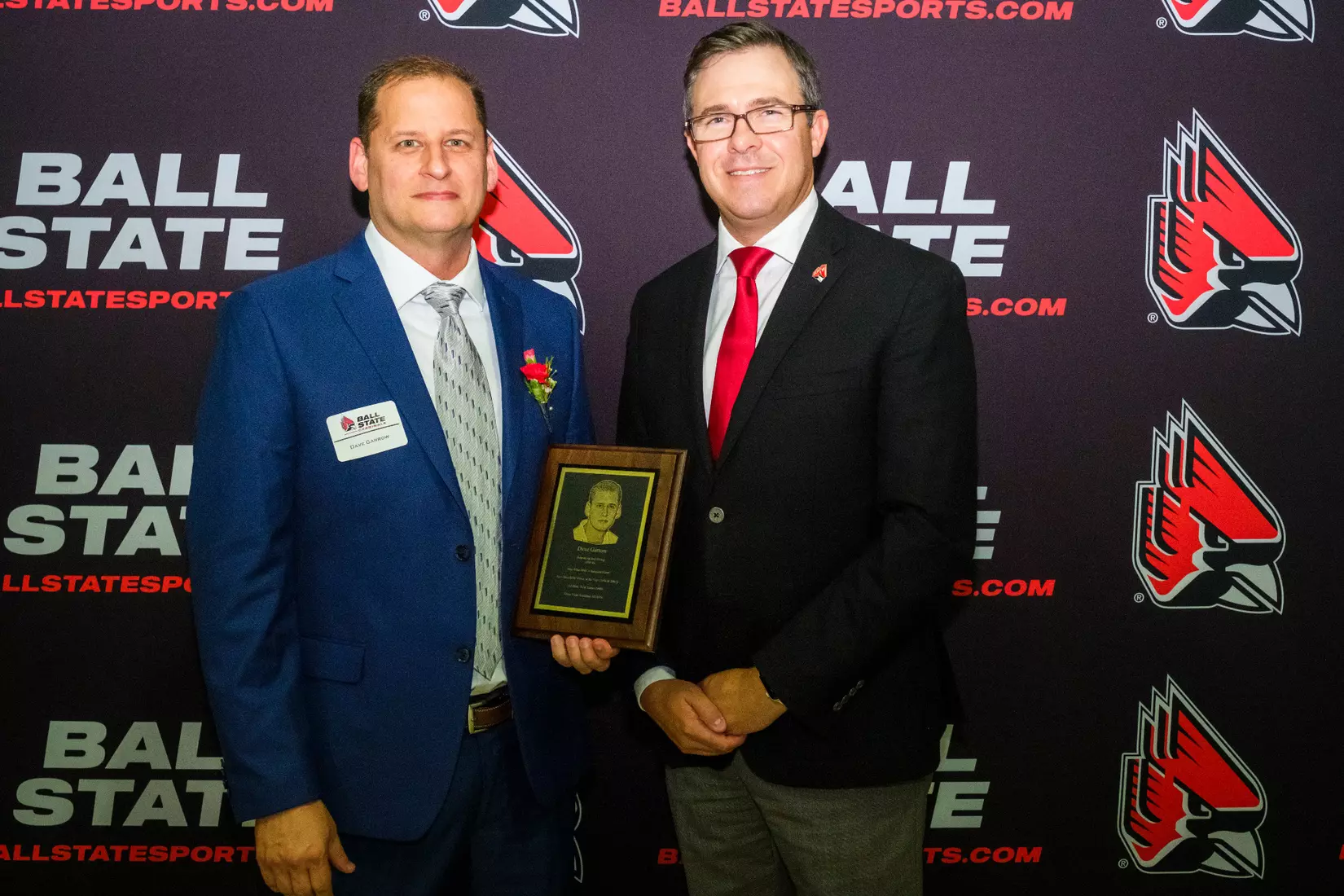 The Ball State Athletic Hall of Fame induction ceremony and banquet takes place in Worthen Arena on October 4, 2024. Photo by Bobby Ellis/Ball State University
