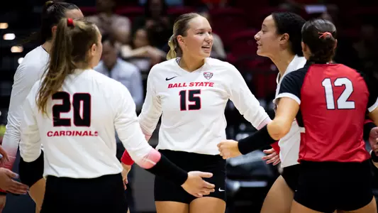 WVB Huddle vs. Bowling Green