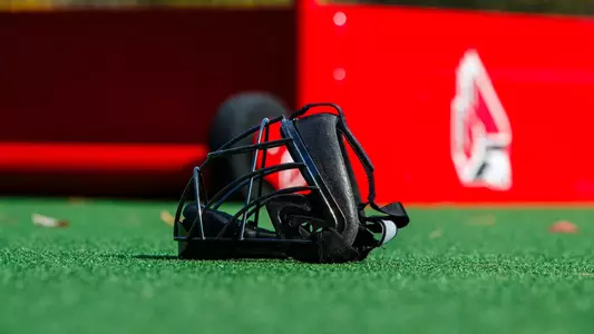The Ball State field hockey team competes against UC Davis at Briner Sports Complex on October 22, 2024. Photo by Bobby Ellis/Ball State University