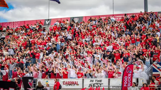 Student Section at Scheumann Stadium