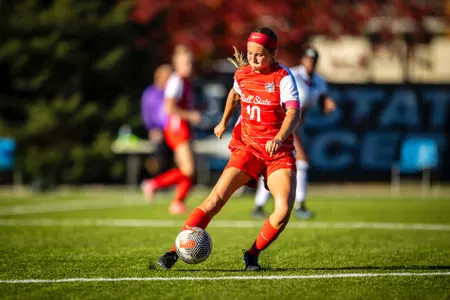 MC-69916 Soccer vs. Northern Illinois on Oct 24, 2024. Photo by Samantha Blankenship/Ball State University.