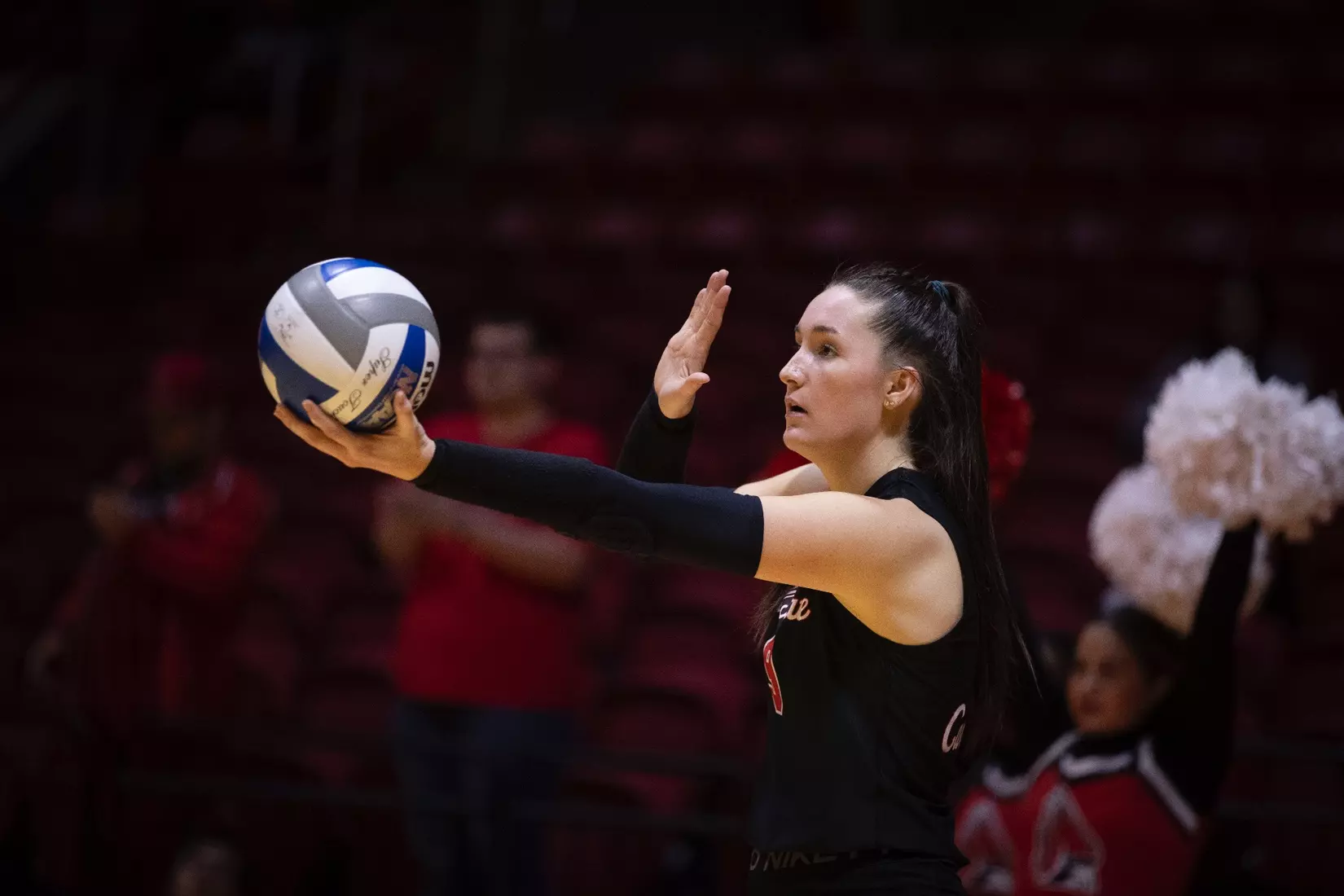 11-16-2024 - Ball State women's volleyball vs. Western Michigan - Senior Day. Photo by Bobby Ellis.