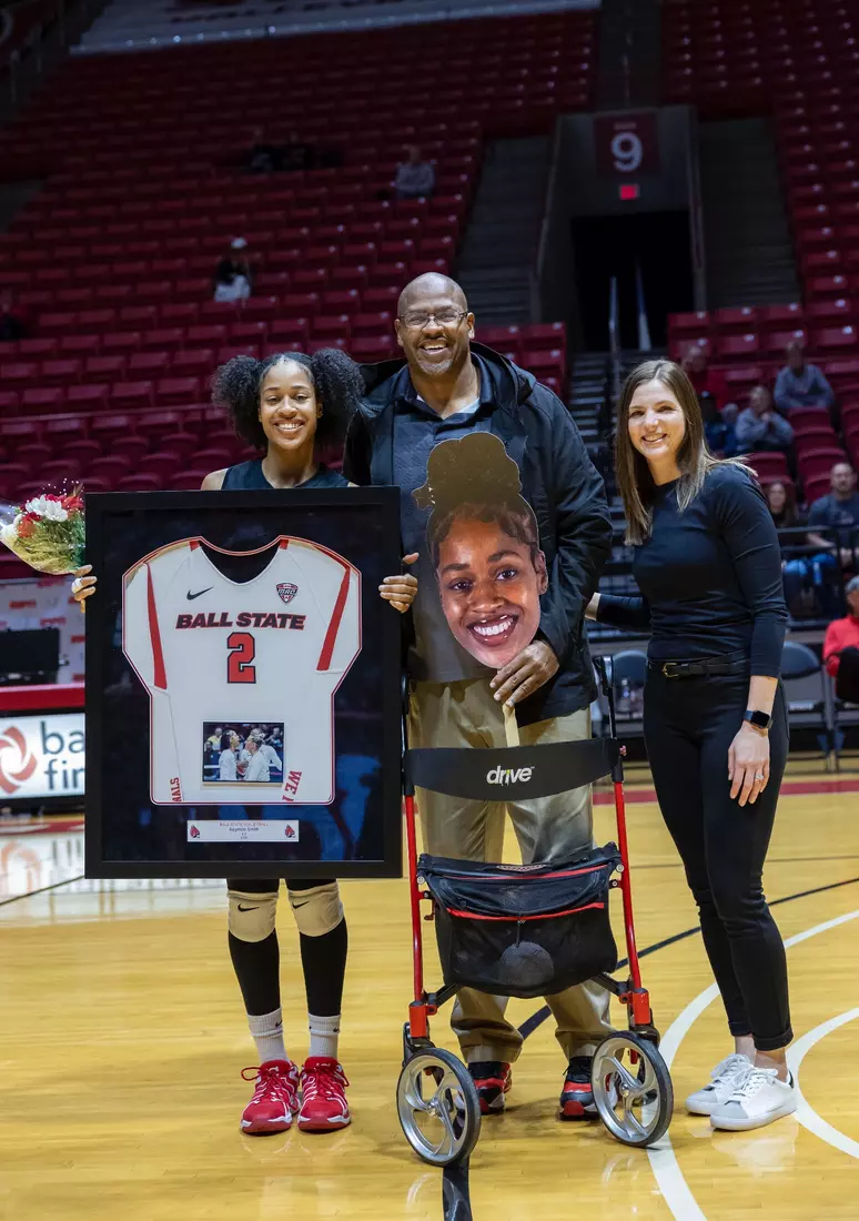 11-16-2024 - Ball State women's volleyball vs. Western Michigan - Senior Day. Photo by Bobby Ellis.
