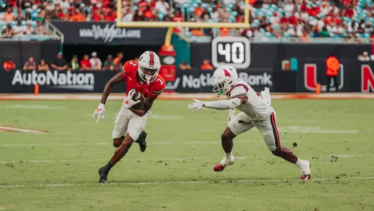 Ball State vs. U of Miami, September 14, 2024