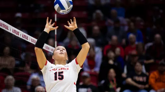 Megan Wielonski sets vs. EMU