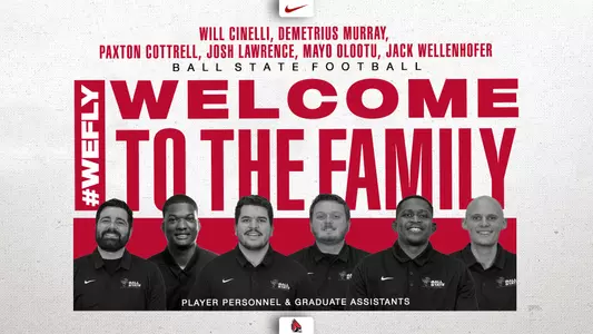Player Personnel and Graduate Assistants added to Football Staff