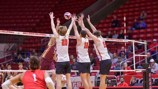 Ball State vs. Loyola, Men's Volleyball, Feb.1st