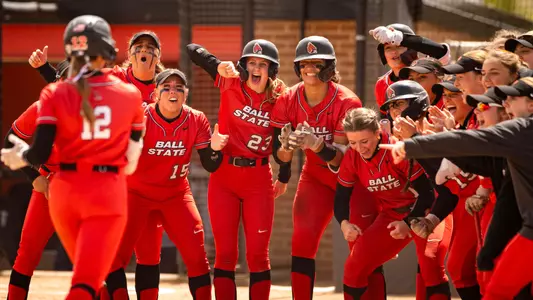 Mathews Home Run Celebration