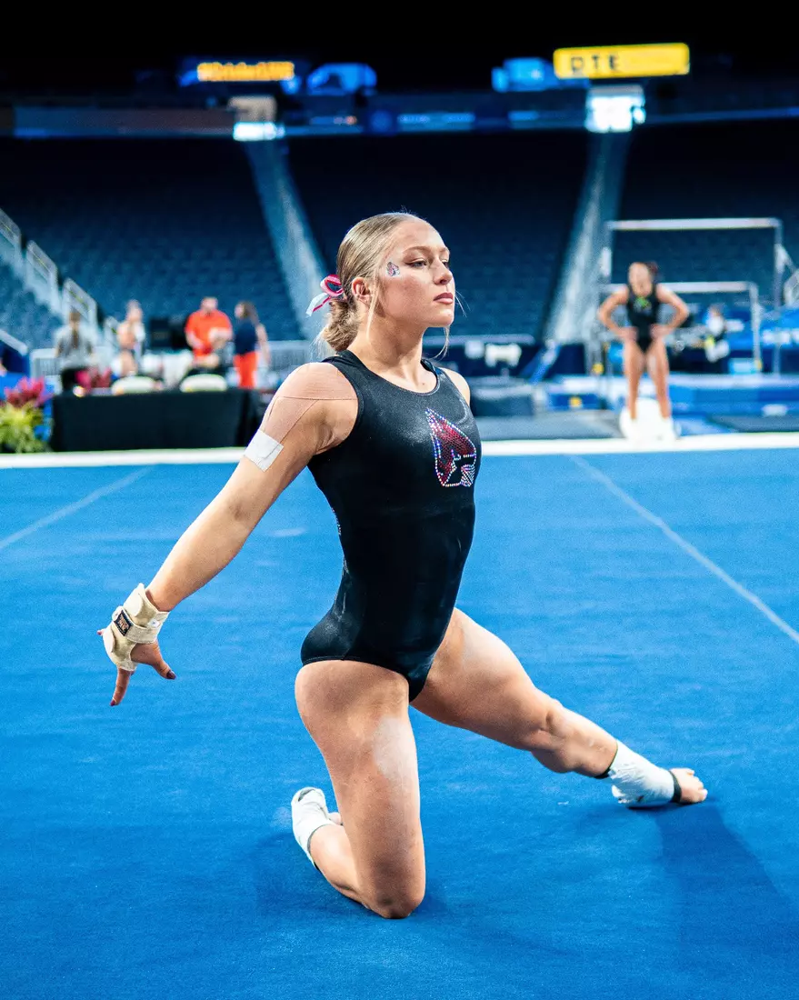 Ball State Gymnastics at NCAA Ann Arbor Regional First Round - by Jack Eads