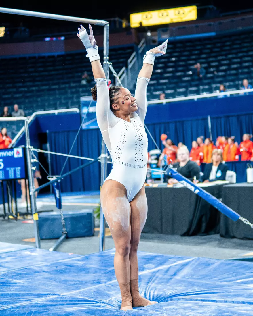 Ball State Gymnastics at NCAA Ann Arbor Regional First Round - by Jack Eads