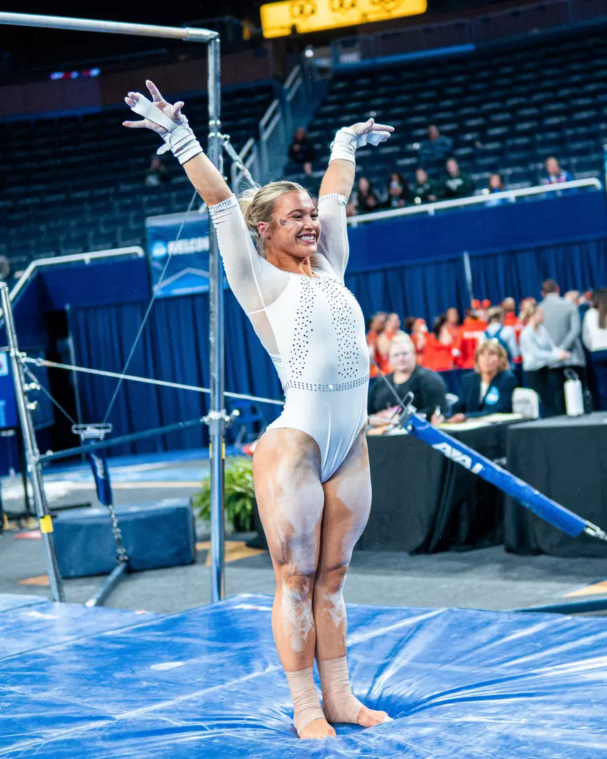 Ball State Gymnastics at NCAA Ann Arbor Regional First Round - by Jack Eads