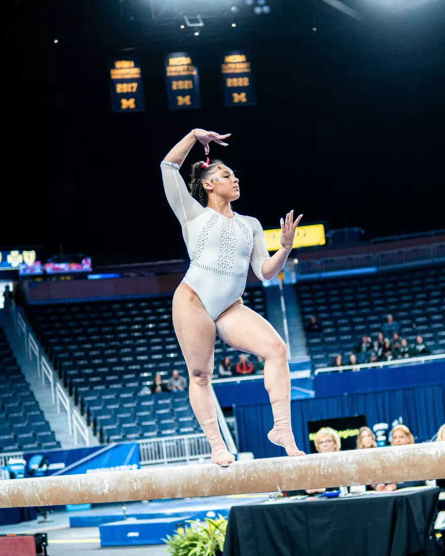 Ball State Gymnastics at NCAA Ann Arbor Regional First Round - by Jack Eads