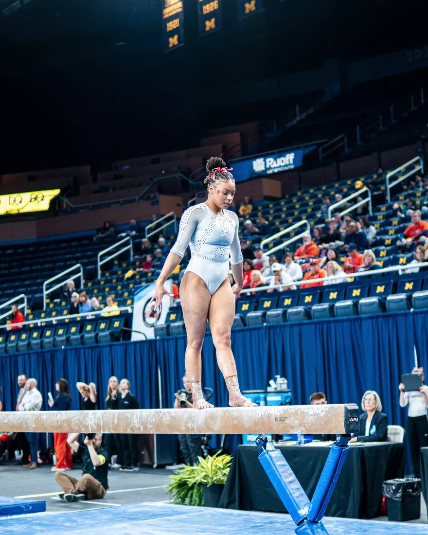 Ball State Gymnastics at NCAA Ann Arbor Regional First Round - by Jack Eads
