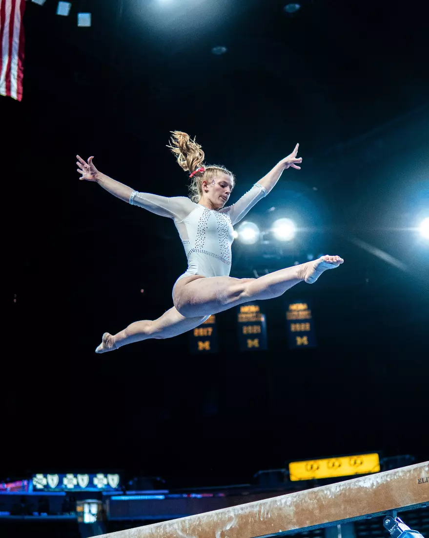 Ball State Gymnastics at NCAA Ann Arbor Regional First Round - by Jack Eads