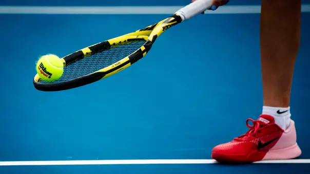 The Ball State women’s tennis team competes against the Miami Redhawks at the Foster Adams Family Tennis Complex and Bill Richards Tennis Courts on April 7, 2024. Photo by Bobby Ellis
