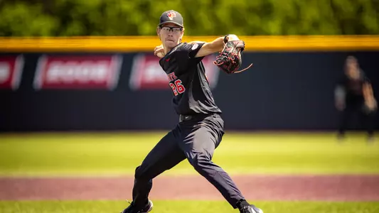 MC-64699 Baseball vs. Central Michigan on May 12, 2024. Photo by Samantha Blankenship / Ball State University