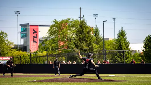 MC-64699 Baseball vs. Central Michigan on May 12, 2024. Photo by Samantha Blankenship / Ball State University