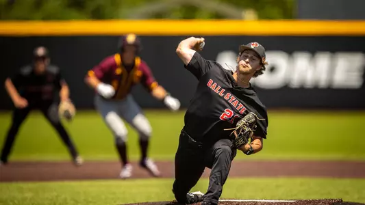 MC-64699 Baseball vs. Central Michigan on May 12, 2024. Photo by Samantha Blankenship / Ball State University