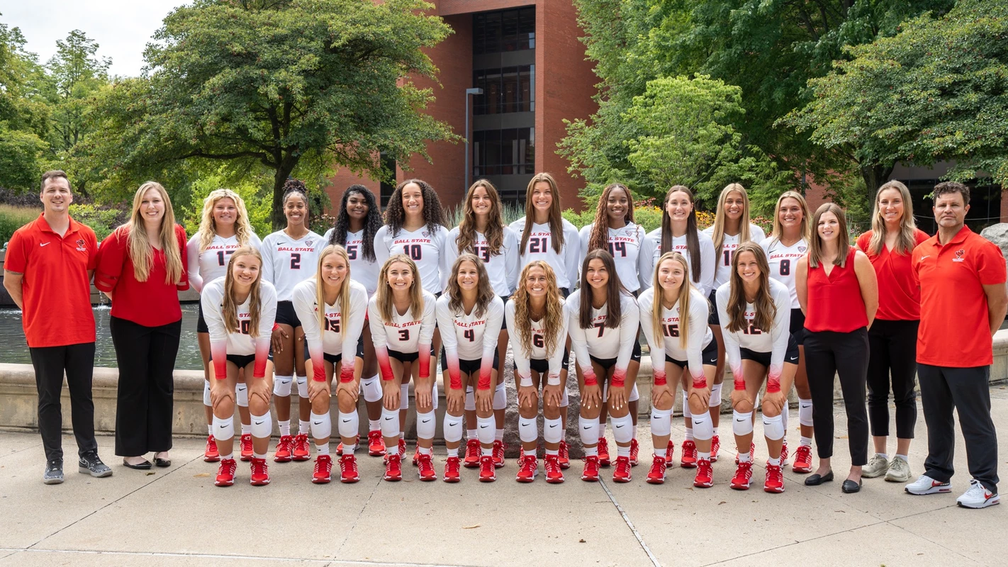 2024 Ball State Women's Volleyball Team Photo