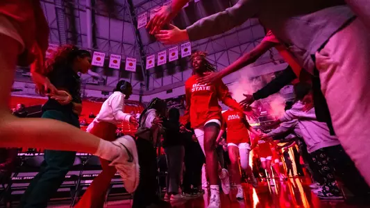 Women’s Basketball vs Eastern Michigan on Jan 8, 2025 in Worthen Arena. Photo by Samantha Blankenship/Ball State University.