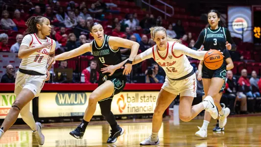 Women’s Basketball vs Eastern Michigan on Jan 8, 2025 in Worthen Arena. Photo by Samantha Blankenship/Ball State University.