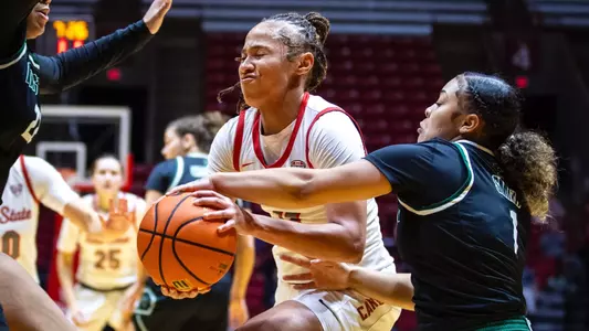 Women’s Basketball vs Eastern Michigan on Jan 8, 2025 in Worthen Arena. Photo by Samantha Blankenship/Ball State University.