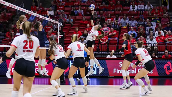 Tiffany Snook goes for the kill versus Toledo