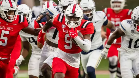 Qua Ashley running vs. Akron